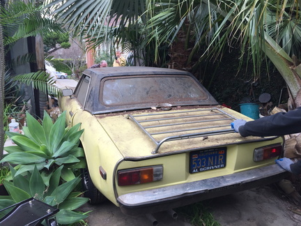 1974 Jensen Healey Mid-Wilshire extrication.2