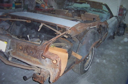 6 1974 Buick LeSabre tear down rear