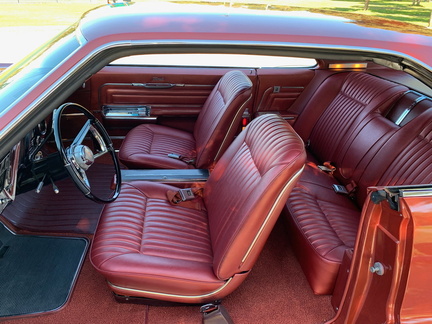 F Overall Interior estimated one of about 50 with factory bucket seat option
